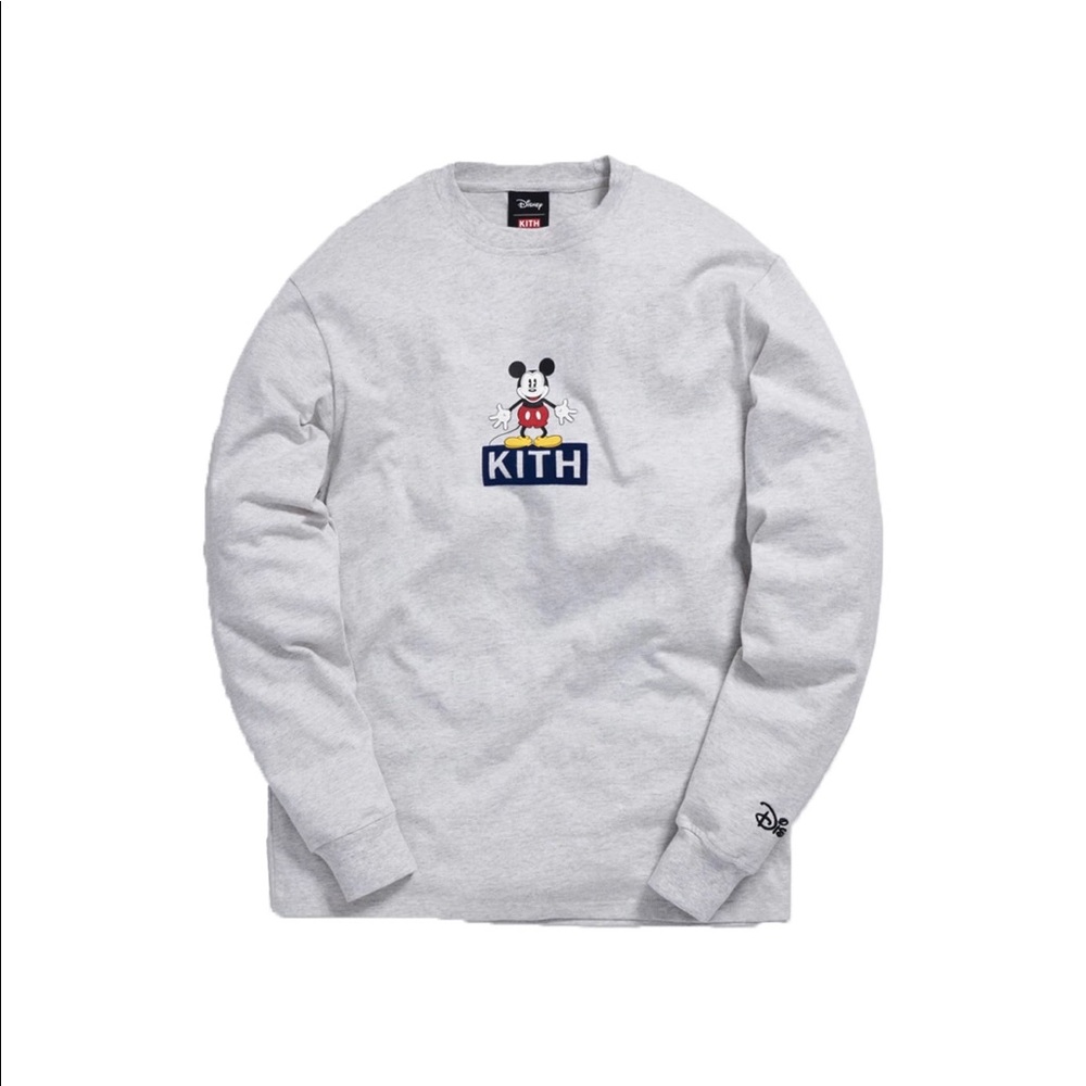Kith x Disney Collab small Mickey Sweatshirt